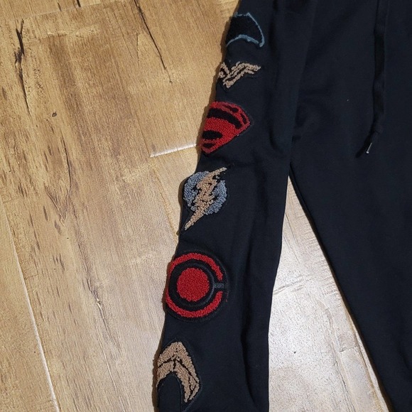 Shoe Palace Justice League Hoodie w/Emblem Chenille Patches - Picture 3 of 8